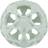 Hevea Star Ball, Mint, Upcycled