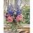 Dimensions Dimensions/Gold Collection Counted Cross Stitch Kit 12"X15"-Peonies/Delphiniums (18 Count)