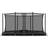 BERG Ultim Favorit Inground Trampoline 410x250cm + Safety Net Comfort