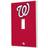 Strategic Printing Washington Nationals Solid Single Toggle Light Switch Plate