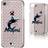 Strategic Printing Miami Marlins iPhone 6/6s/7/8 Baseball Logo Clear Case