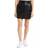 Theory Pleated Leather Mini Skirt - Black