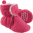 Hudson Sherpa Lined Booties - Dark Pink