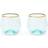 Twine Seaside Bubble Stemless Wine Glass 47.3cl 2pcs