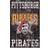 Fan Creations Pittsburgh Pirates Heritage Distressed Logo Sign Board