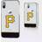 Strategic Printing Pittsburgh Pirates iPhone X/Xs Stripe Clear Case