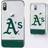 Strategic Printing Oakland Athletics iPhone X/Xs Stripe Clear Case