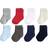 Luvable Friends Basic Socks 8-Pack - Blue and Grey Solid (10728092)