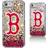 Strategic Printing Boston Red Sox iPhone 6/6s/7/8 Sparkle Logo Gold Glitter Case