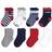 Luvable Friends Basic Socks 8-Pack - Lobster (10728107)