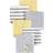 Hudson Woven Terry Washcloths 6-pack Bee