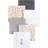 Hudson Woven Terry Washcloths 6-pack Giraffe