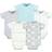 Luvable Friends Cotton Bodysuits 5-pack - Unisex Basic Elephant (10160652)