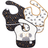 Bumkins Super Bib Minnie 3-Pack