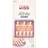 Kiss Salon Acrylic Toenail Kit Walk Away 24-pack