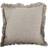 Saro Lifestyle Ruffled Complete Decoration Pillows Beige (50.8x50.8cm)