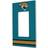 Strategic Printing Jacksonville Jaguars Stripe Single Rocker Light Switch Plate