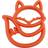 Itzy Ritzy Chew Crew Silicone Baby Teether Fox