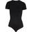 Yummie Short Sleeve Shaping Thong Bodysuit - Black