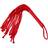 Sex & Mischief S&amp,M Red Rope Flogger