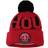 New Era Houston Rockets Sport Cuffed Knit Beanies with Pom Youth