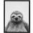 Kate & Laurel Sloth Framed Art 45.7x61cm