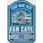 WinCraft Detroit Lions Personalized Fan Cave Wood Sign