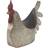 Litton Lane Rooster Indoor Outdoor Planter 20.3cm