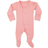 L'ovedbaby Organic Snap Footie - Coral (OR444co)