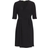 Kiyonna Essential Wrap Dress Plus Size - Black Noir