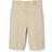 French Toast Boy's Flat Front Adjustable Waist Short - Khaki