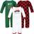 Hudson Baby Coveralls 3-pack - Christmas Gift ( 10115331)