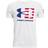 Under Armour Freedom Flag Short Sleeve T-shirt - White/Royal (1370826-100)