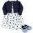 Hudson Dress Cardigan, Shoe Set 3-Piece - Blueberries (10155916)