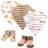 Hudson Bandana Bib and Socks Set Pumpkin Pie 5-pack