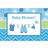 Amscan Invitation Baby Shower Dreng (8 stk)