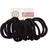 Kitsch Kitsch Eco-Friendly Nylon Elastics 20pc set Black