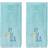 SKL Home Ocean Watercolor 2-pack Guest Towel Blue (66.04x40.64cm)