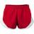 Soffe Team Shortie Shorts Girls - Cardinal/Silver/White