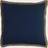 Rizzy Home Solid Square Complete Decoration Pillows Blue (55.88x55.88cm)