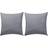 vidaXL 132302 2-pack Complete Decoration Pillows Grey (45x45cm)