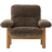 Menu Brasilia Mörkbetsad Ek Bouclé 02 Beige Fåtölj 82cm