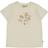 Wheat T-Shirt Flower Embroidery - Eggshell (0092f-021-3129)