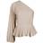 Neo Noir McCartney Pleated Blouse - Sand