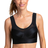 Miss Mary Cotton Simplex Activity Bra - Black