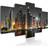 Arkiio Desertic City Framed Art 100x50cm