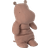 Maileg Safari Friends Medium Hippo Old Rose