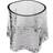 Cooee Design Gry Tealight Smoke Fyrfadsstage 7cm