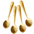 Rice Seashell Tesked 14cm 4st