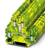 Phoenix Contact Etageklemme UTTB 2,5-PE jordleder g/g